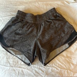 SIZE 2 LULULEMON GREY SHORTS